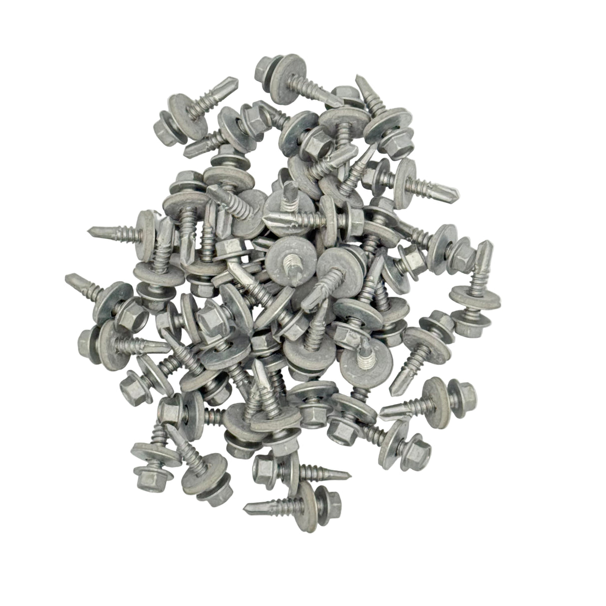 25mm Metal Profiled to Light Metal Wall Sections Tek Screws (Pack of 100)