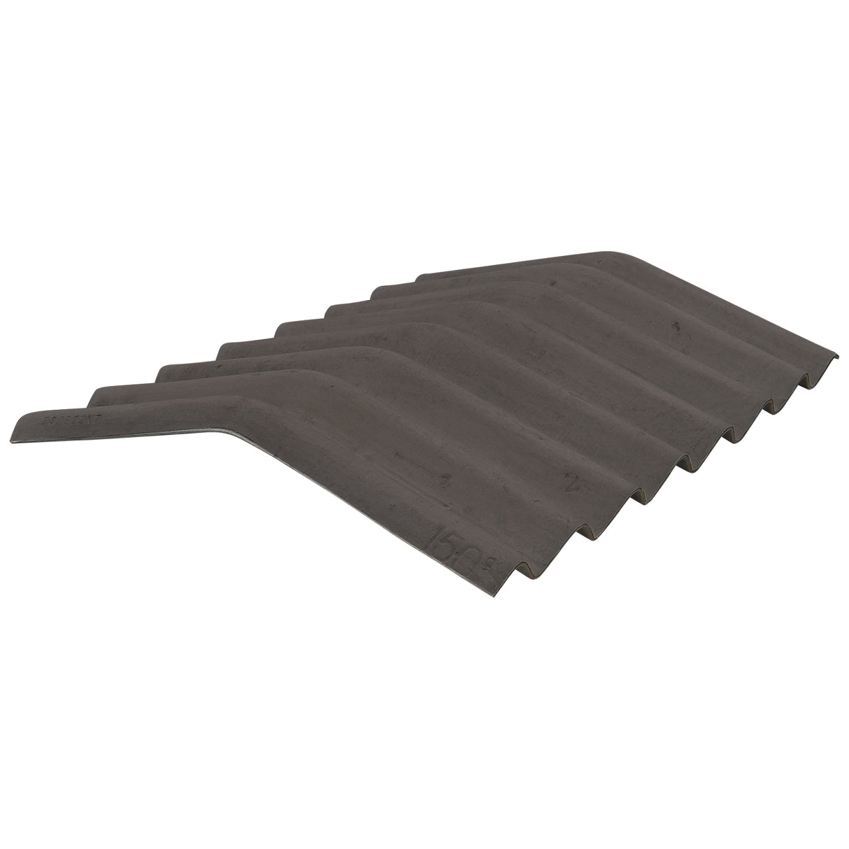 Cranked Crown Big 6 Fibre Cement Ridge Beaver Brown