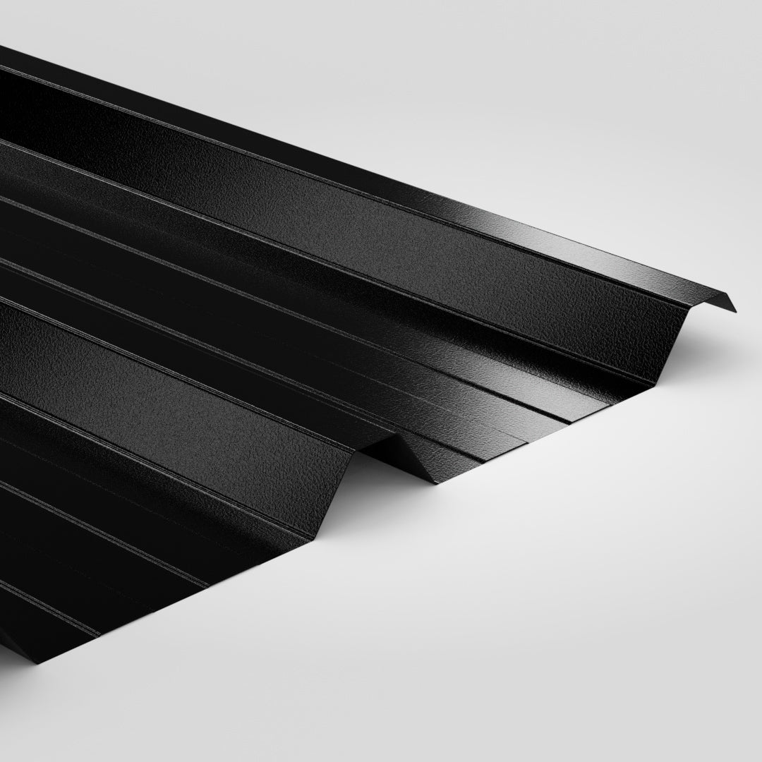 32/1000 Box Profile PVC Plastisol Steel Roofing Sheets