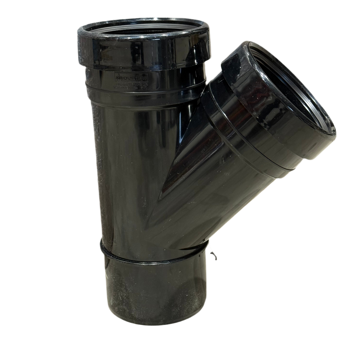 Briarwood Industrial 110mm Guttering 135 (45) Dg Double Socket Soil Y Branch
