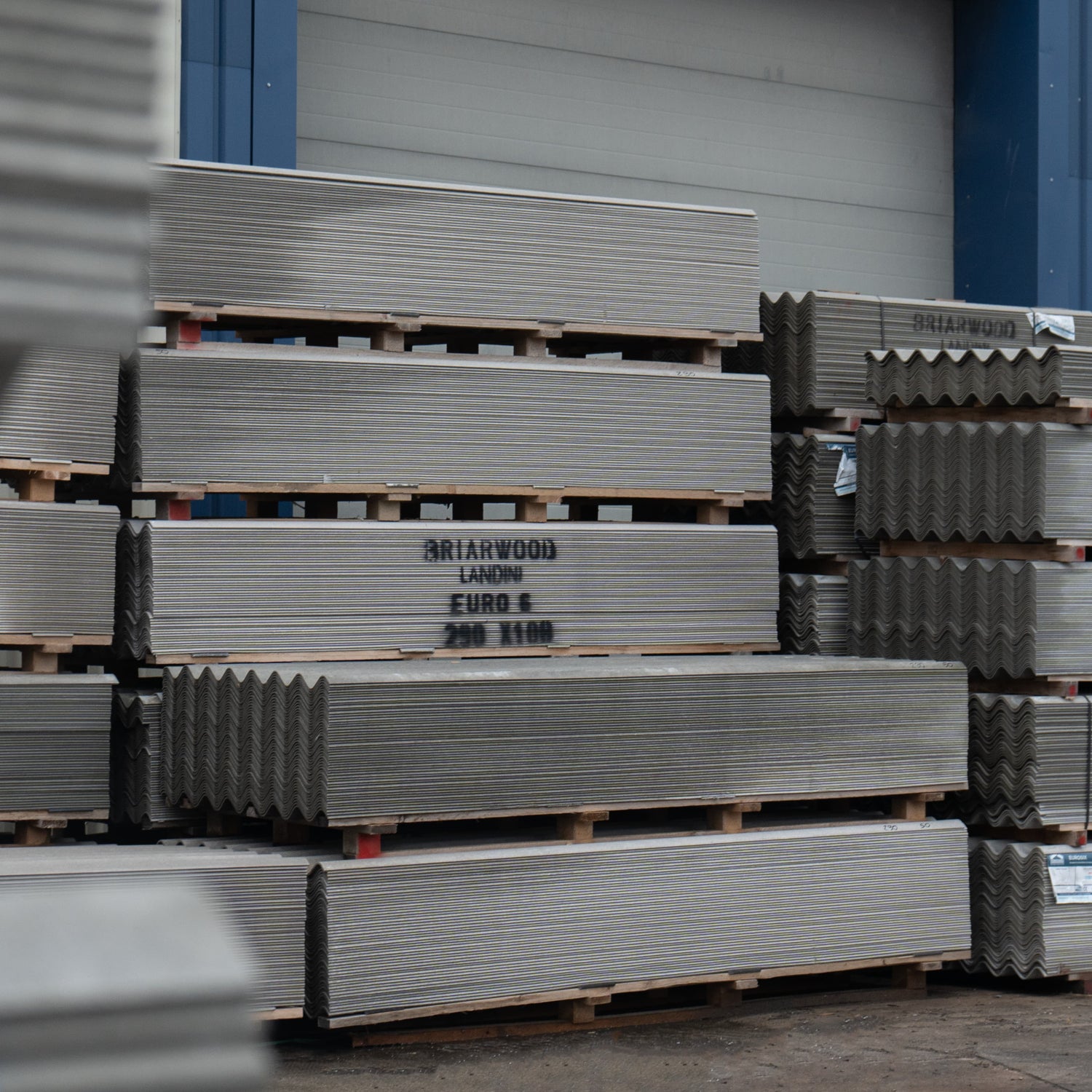 Clearance Big 6 Fibre Cement Roof Sheets Natural Grey