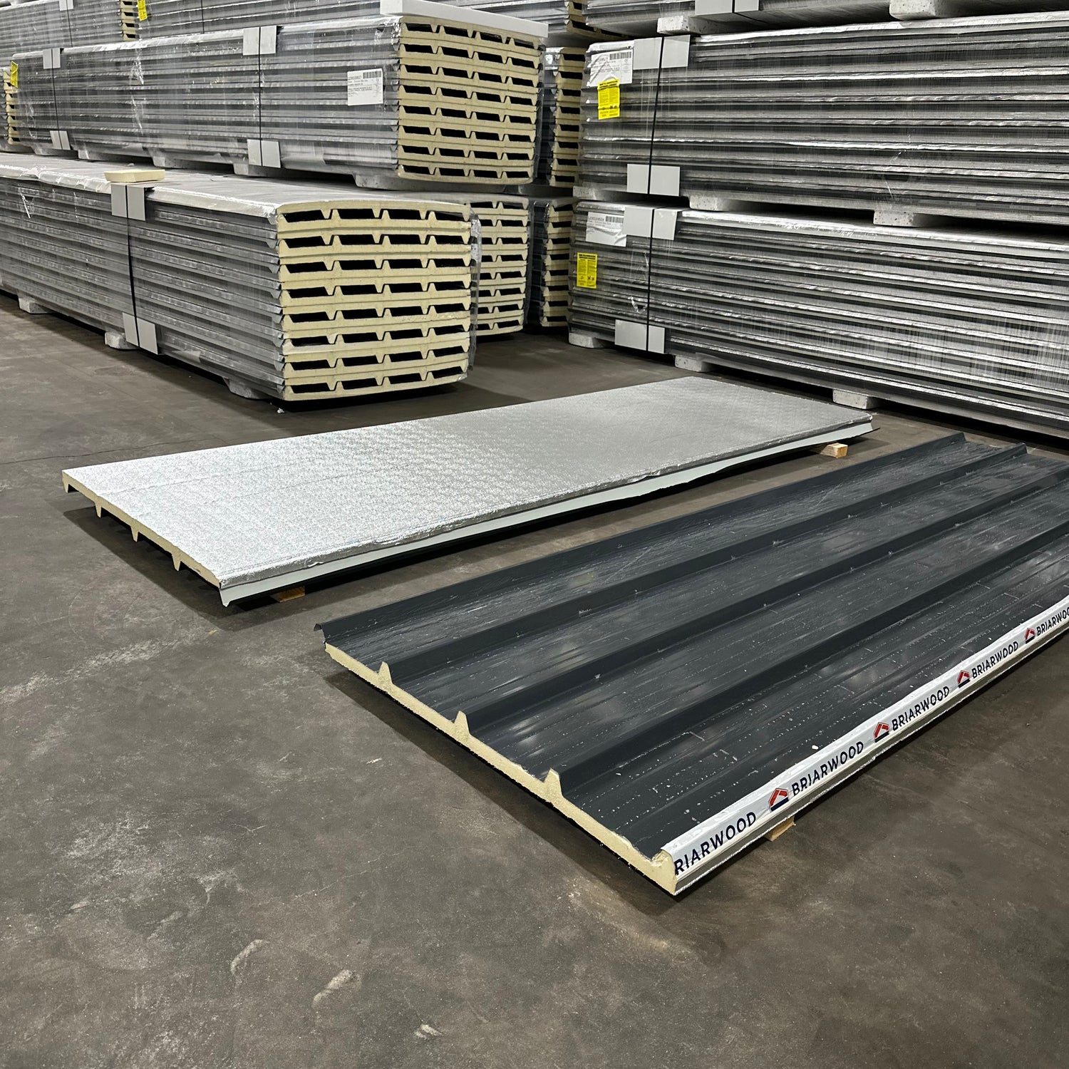 30mm PUR Insulated Roof Panel (No Cut Back)