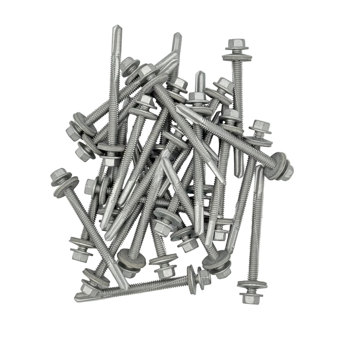 67mm Metal Profiled to Heavy Metal Sections Tek Screws (Pack of 100)