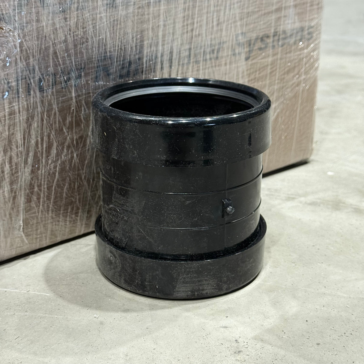 Briarwood Industrial 110mm Guttering Double Socket Soil Pipe Connector