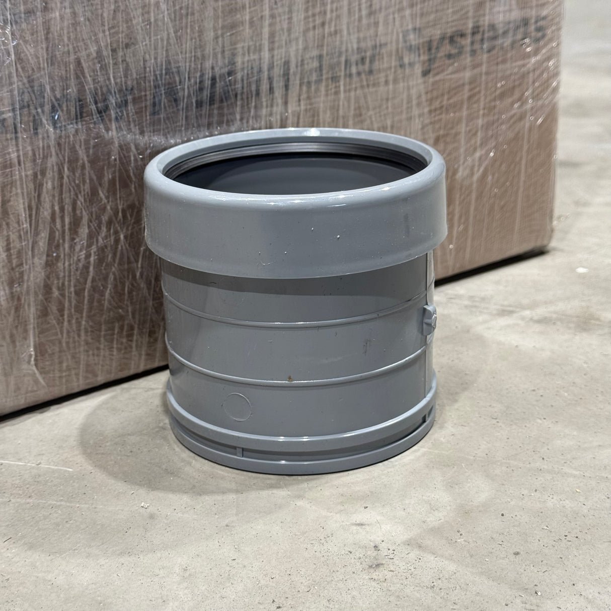 Briarwood Industrial 110mm Guttering Single Socket Soil Pipe Connector