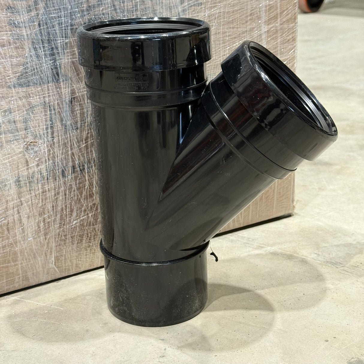 Briarwood Industrial 110mm Guttering 135 (45) Dg Double Socket Soil Y Branch