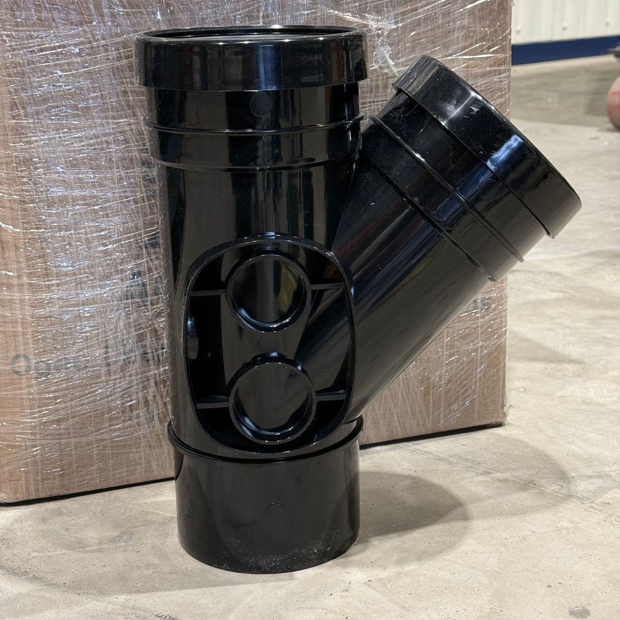 Briarwood AgriSpec 160mm Guttering 135 (45) Dg Double Socket Y Branch