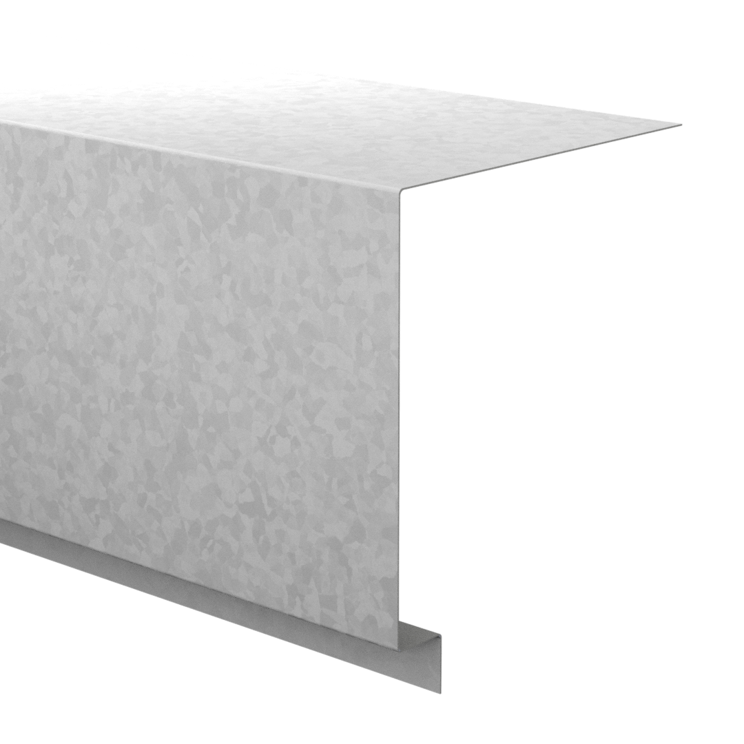 Eaves Flashing 0.7 3m Galvanised