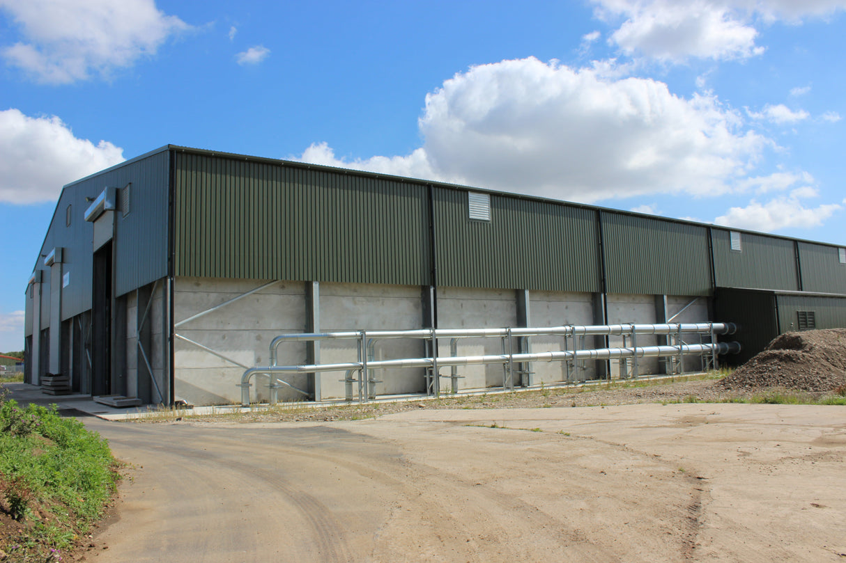 32/1000 Box Profile Sheeting 0.5 Polyester Paint Coated Roof Sheet Anthracite