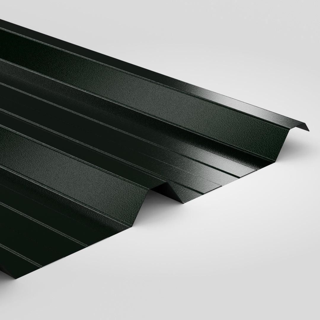 32/1000 Box Profile PVC Plastisol Steel Roofing Sheets