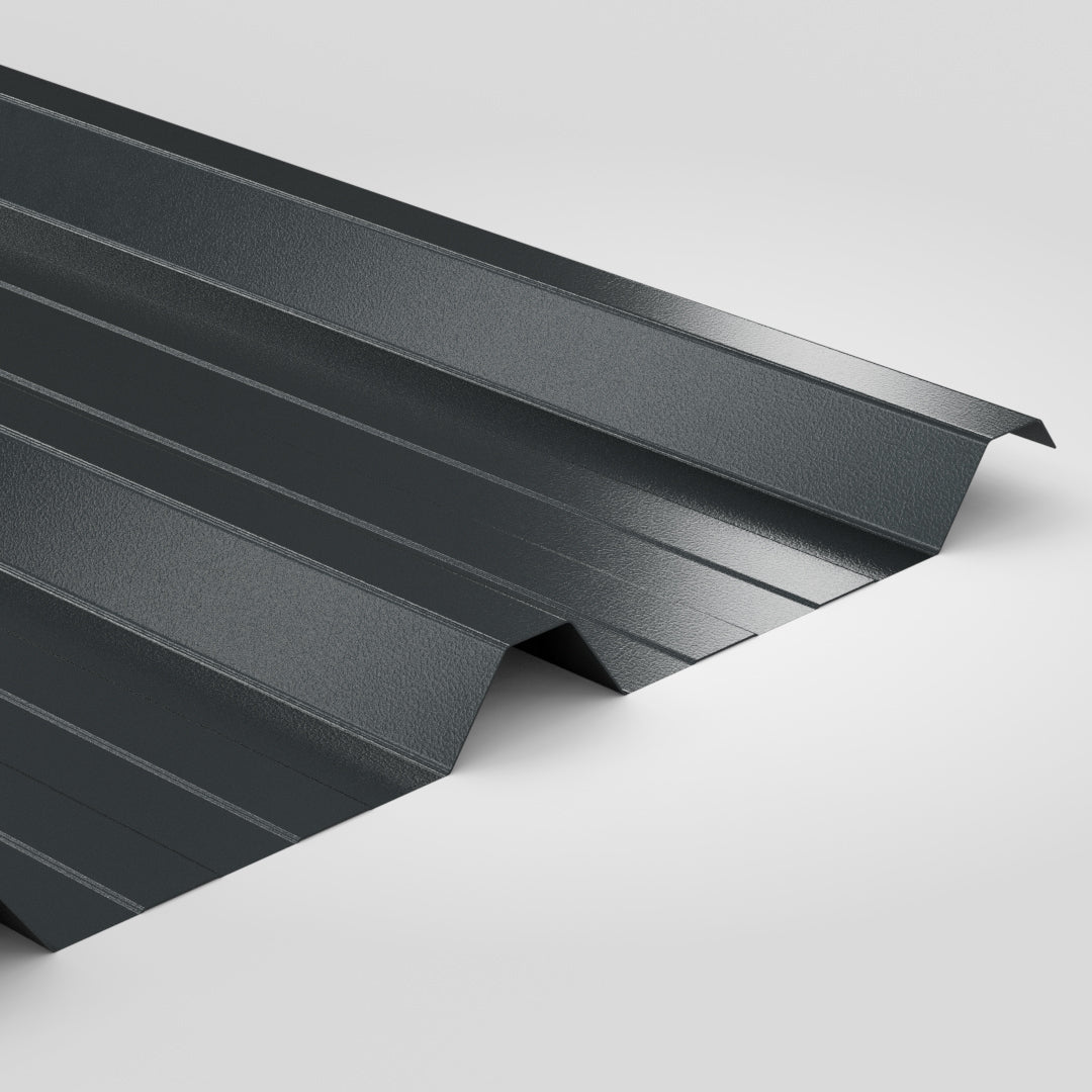 32/1000 Box Profile PVC Plastisol Steel Roofing Sheets