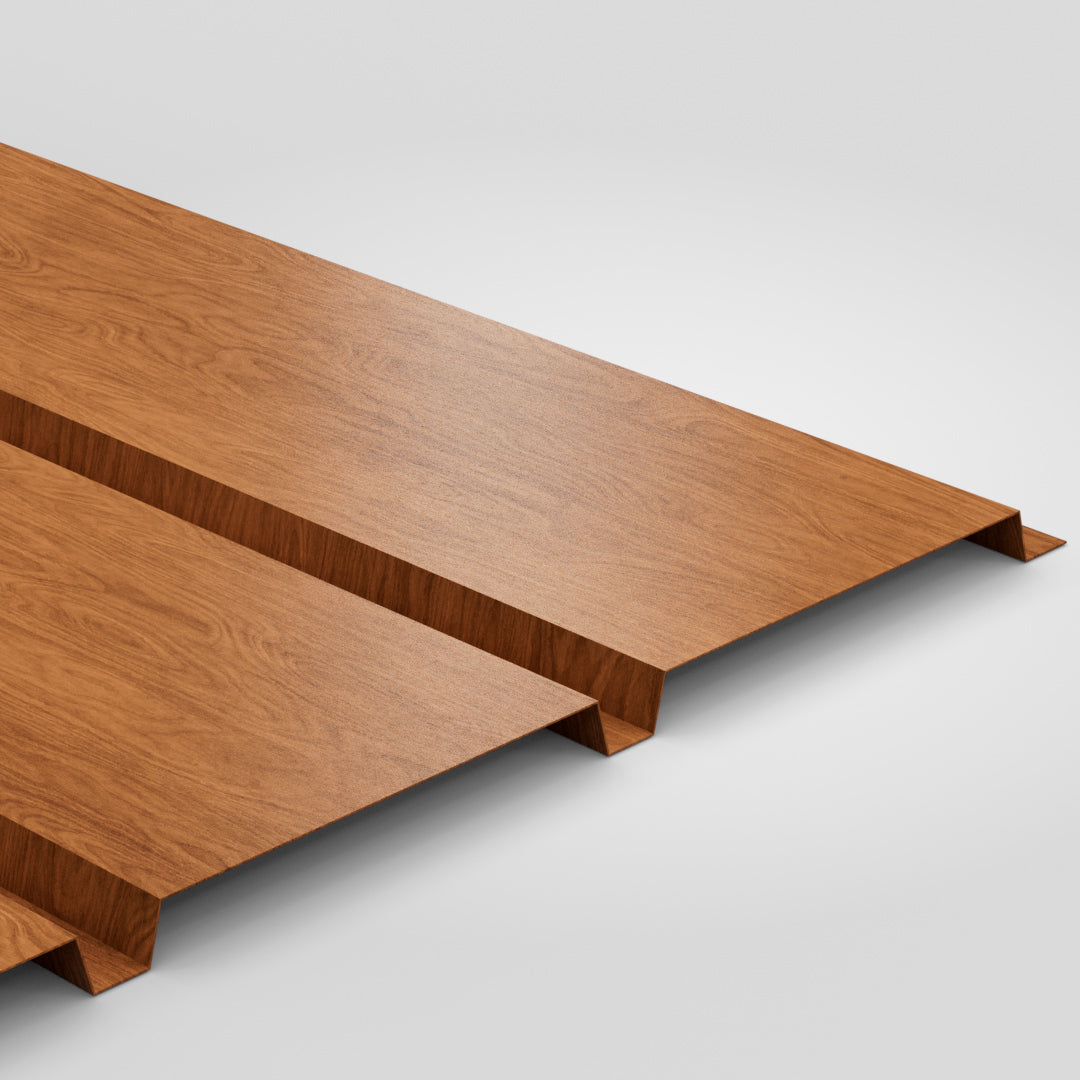Yorkshire Board Plank Woodgrain Steel Cladding Sheets