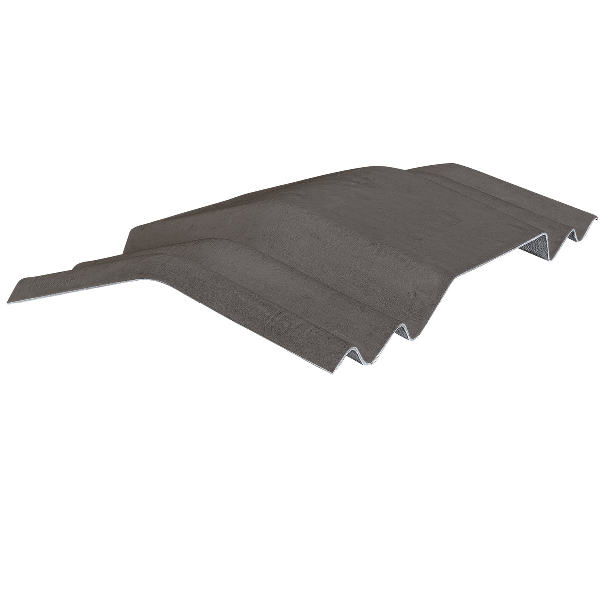 Vented Big 6 Fibre Cement Ridge Beaver Brown