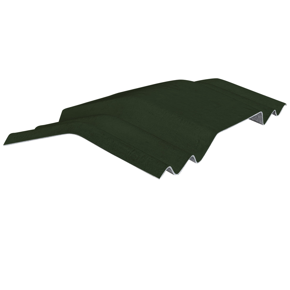 Vented Big 6 Fibre Cement Ridge Juniper Green