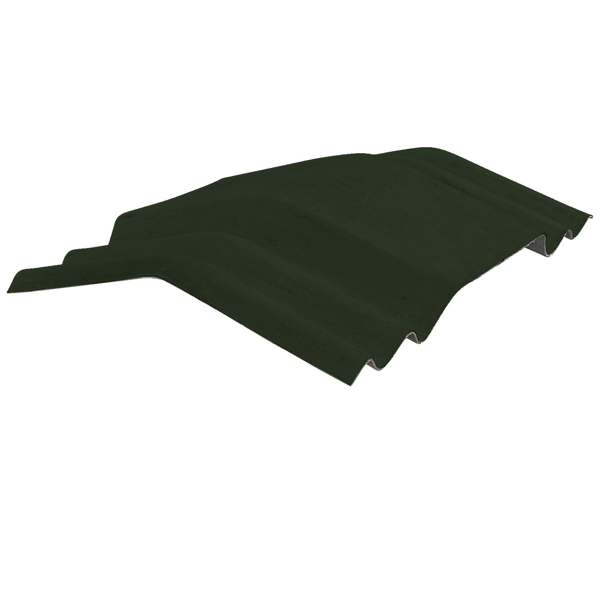 Vented Big 6 Fibre Cement Ridge Juniper Green