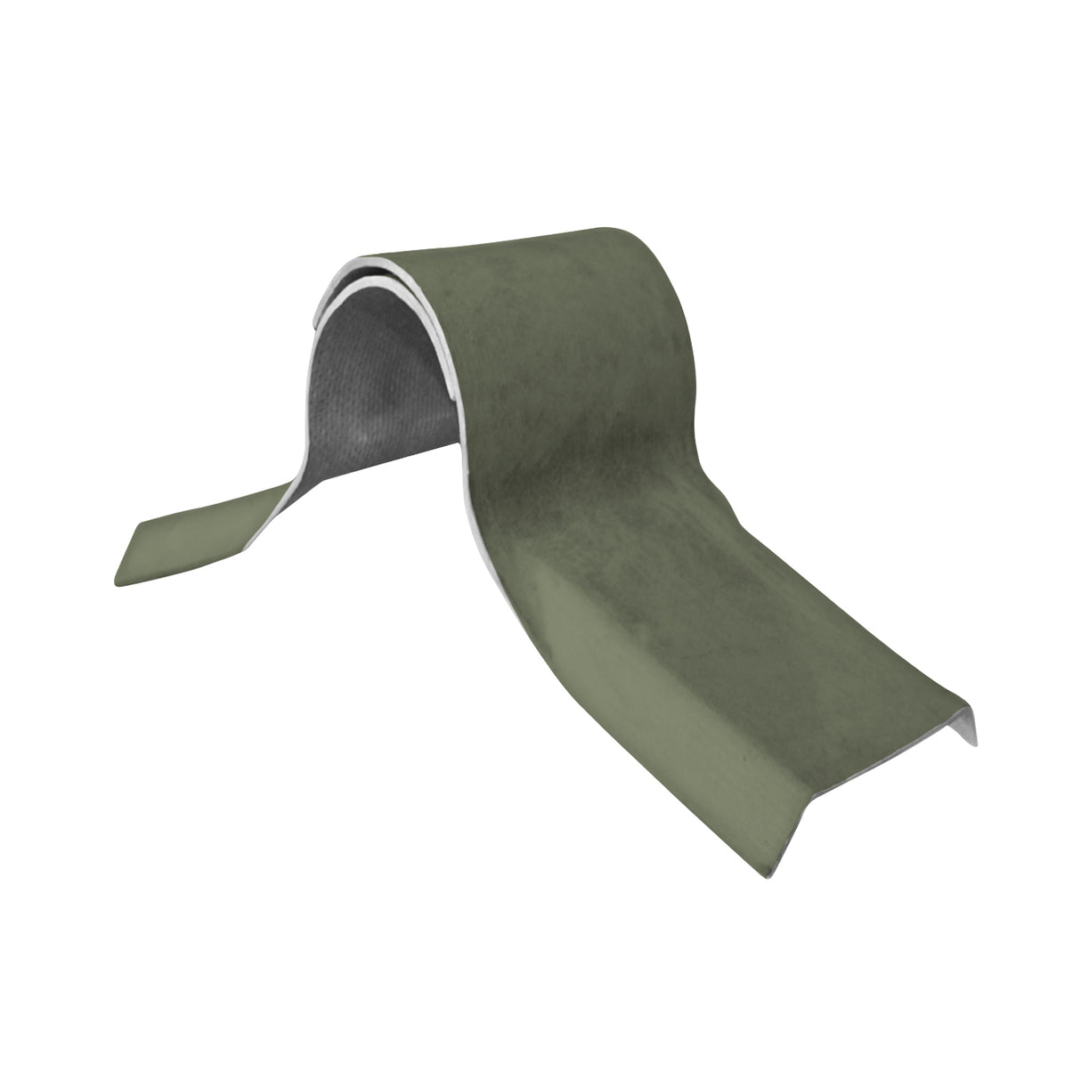 Two-piece Movement Joint Ridge in Moorland Green