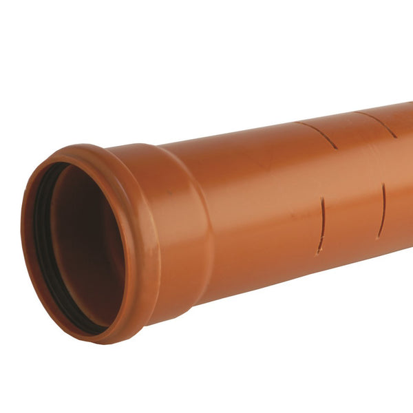 Hunter Underground 110mm Socketed Drainage Pipe DS546