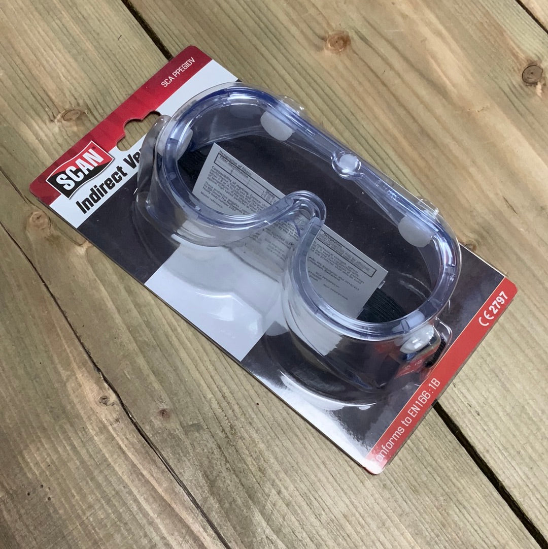 Indirect Vent Safety Goggles - Briarwood Supplies