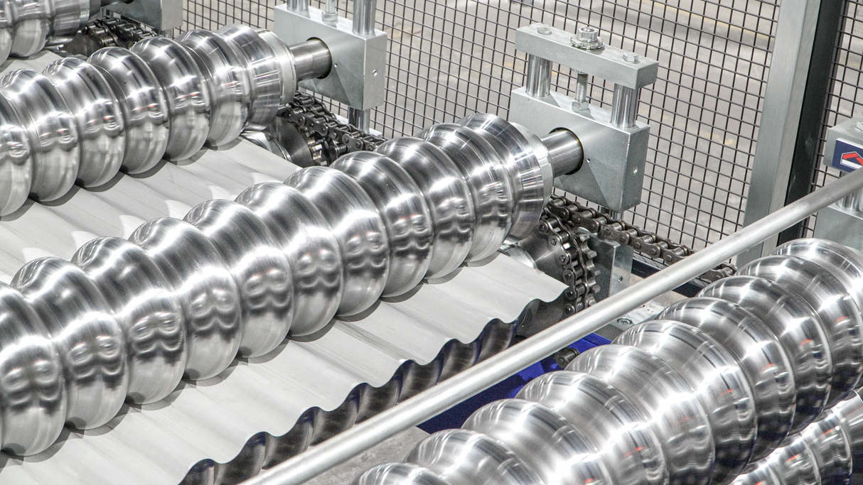 13/3 Corrugated Leathergrain PVC Plastisol Metal Sheets