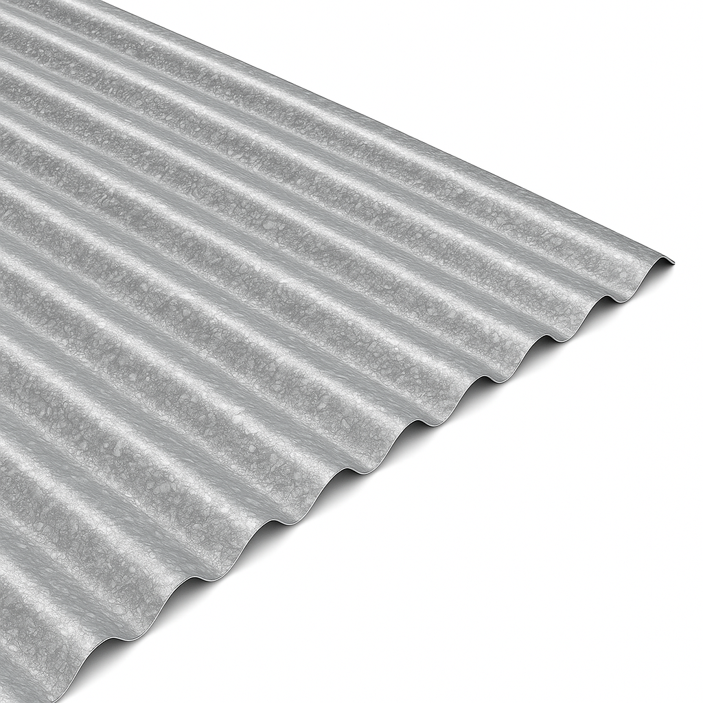 13/3 Corrugated Plain Galvanised Metal Sheets