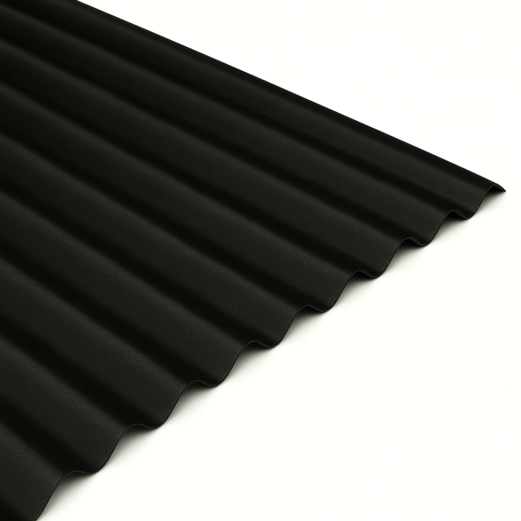 Corrugated 13/3 Leathergrain PVC Plastisol Metal Sheets