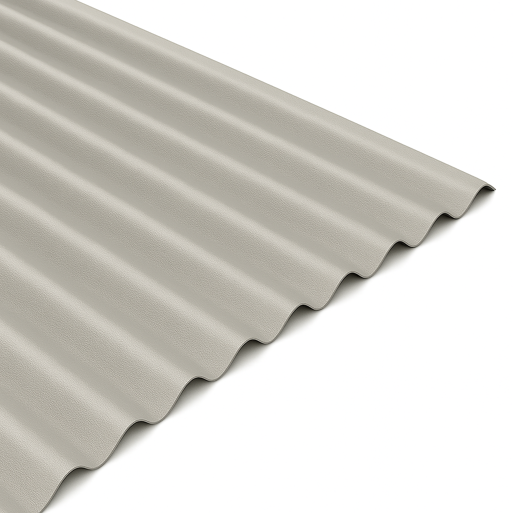 Corrugated 13/3 Leathergrain PVC Plastisol Metal Sheets