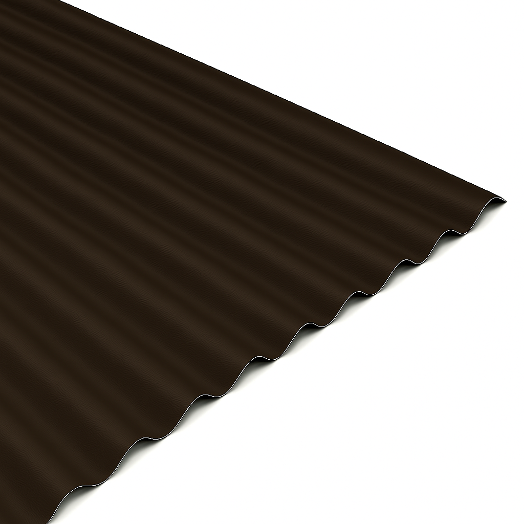 Corrugated 13/3 Leathergrain PVC Plastisol Metal Sheets