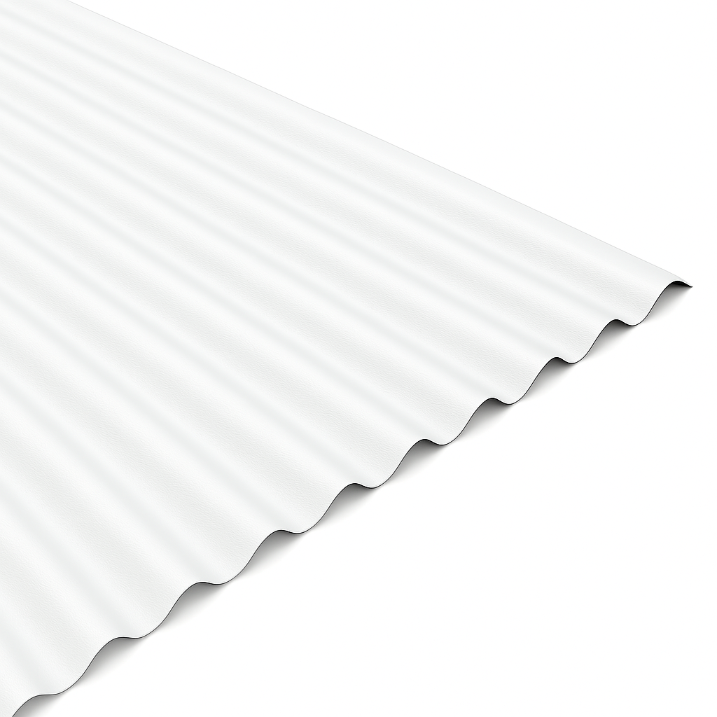 Corrugated 13/3 Leathergrain PVC Plastisol Metal Sheets