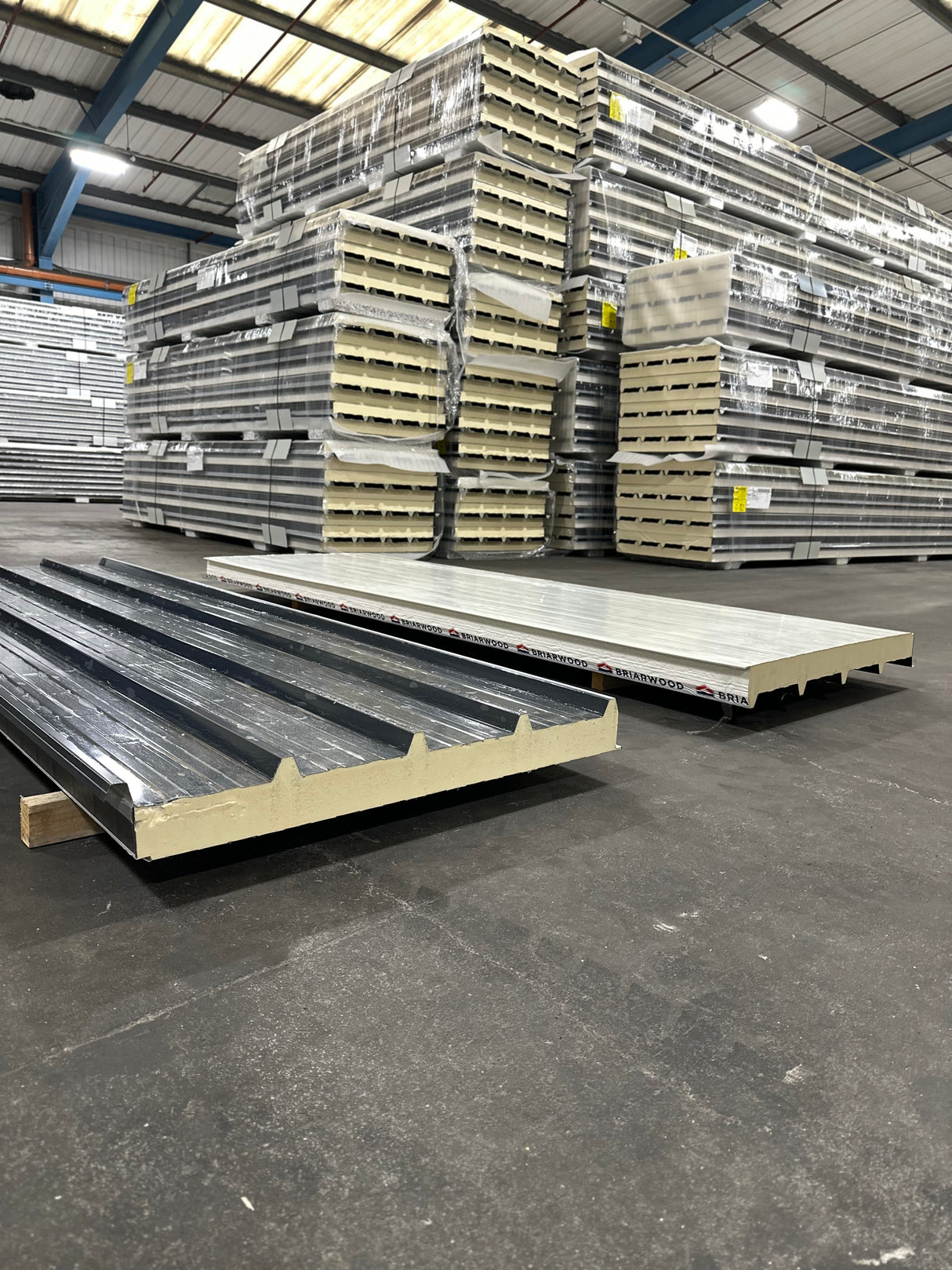 Insulated Roof Panel PIR 80mm Anthracite