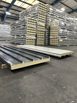 Insulated Roof Panel PIR 80mm Anthracite