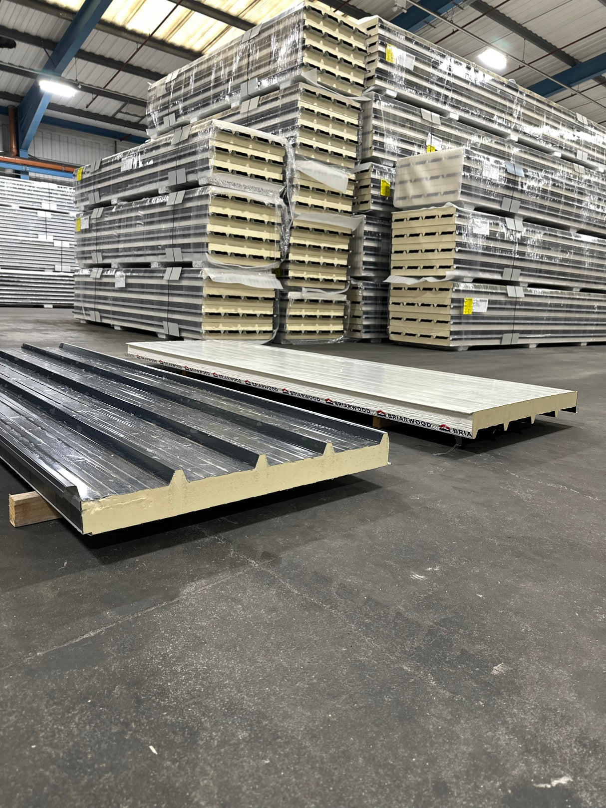Insulated Roof Panel PIR 80mm Anthracite