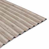 13/3 Corrugated Woodgrain Metal Sheets