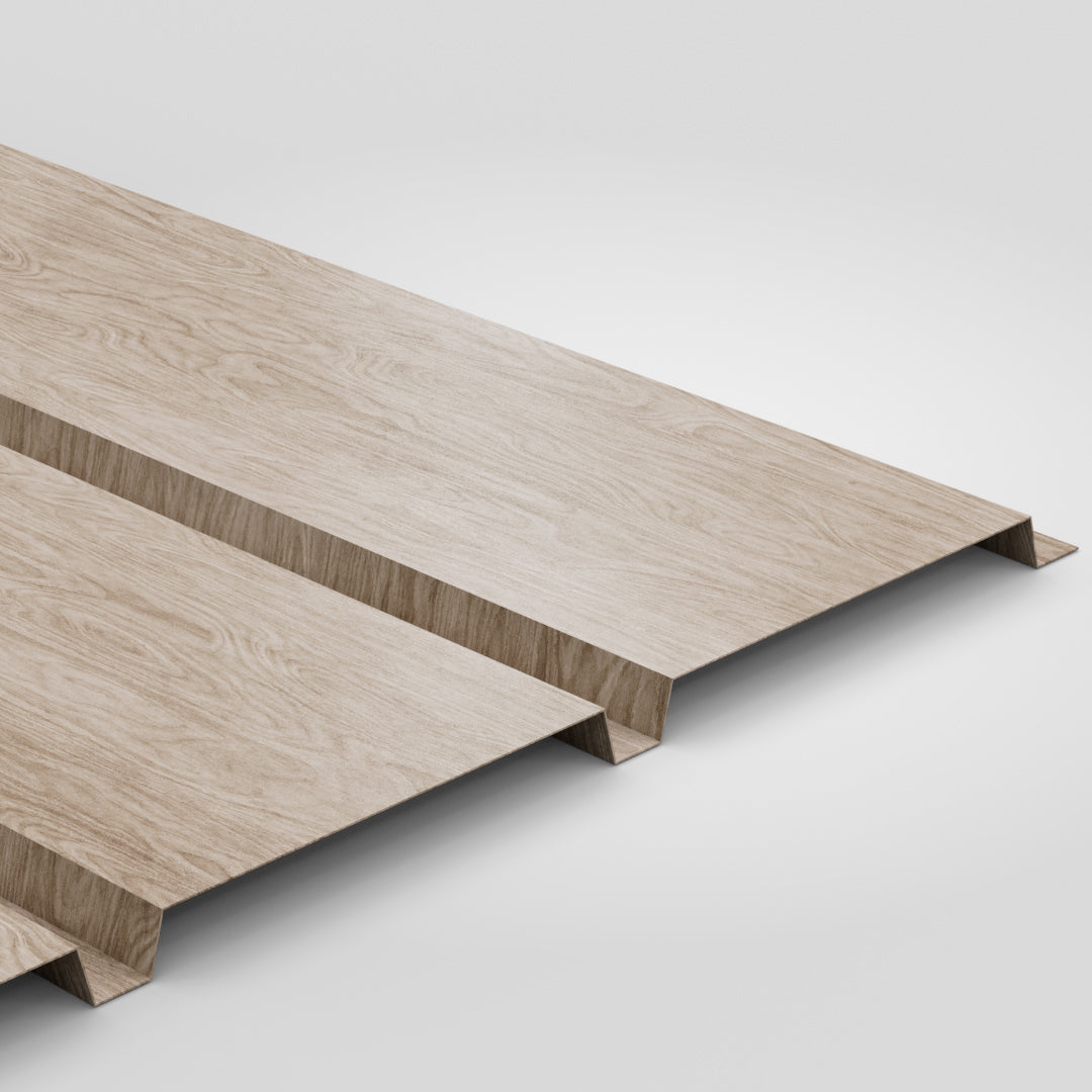 Yorkshire Board Plank Woodgrain Steel Cladding Sheets