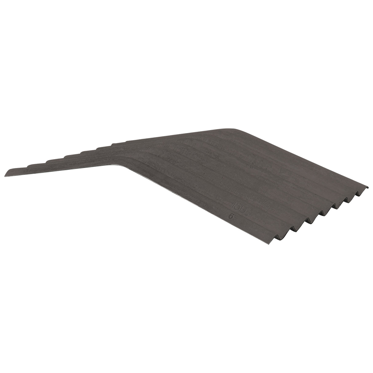 Cranked Crown Big 6 Fibre Cement Ridge Beaver Brown