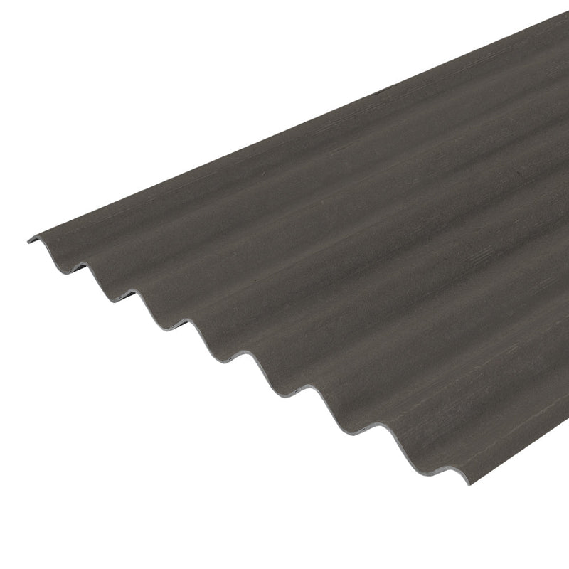 N-grade Big 6 Fibre Cement Roof Sheets Van Dyke Brown