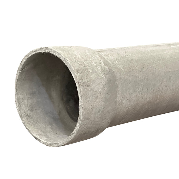 Briarwood 150mm Socketed Fibre Cement Downpipe 2440mm