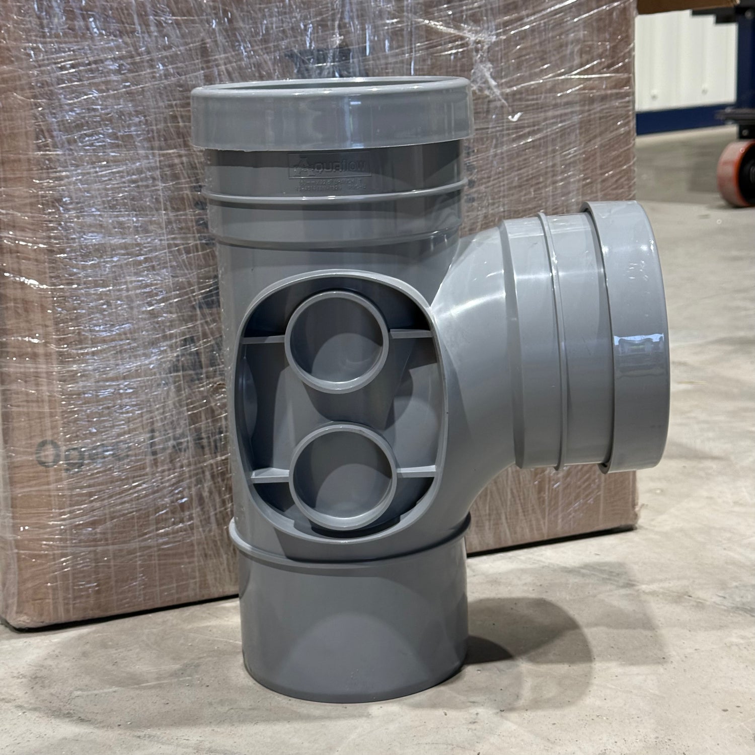 Briarwood AgriSpec 160mm Guttering 92.5 Dg Double Socket T Branch