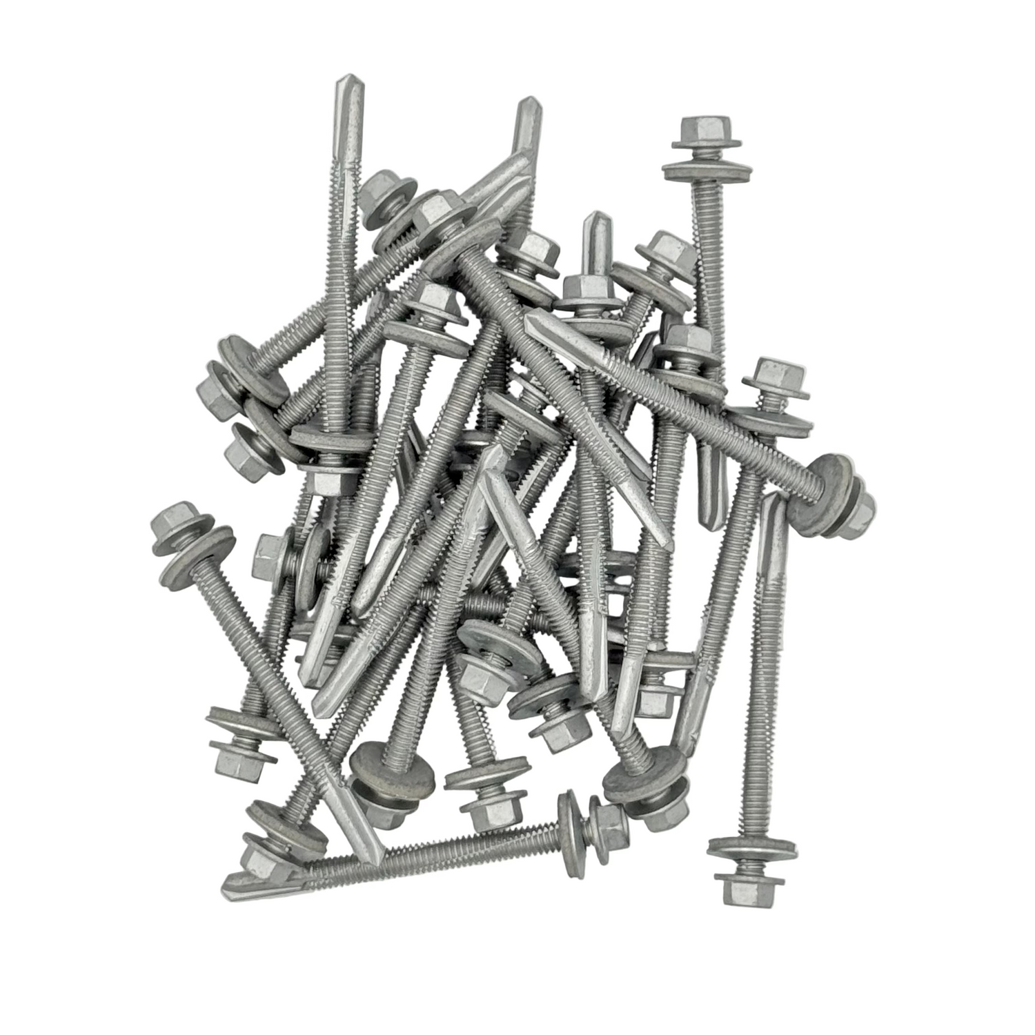 67mm Metal Profiled to Heavy Metal Sections Tek Screws (Pack of 100)