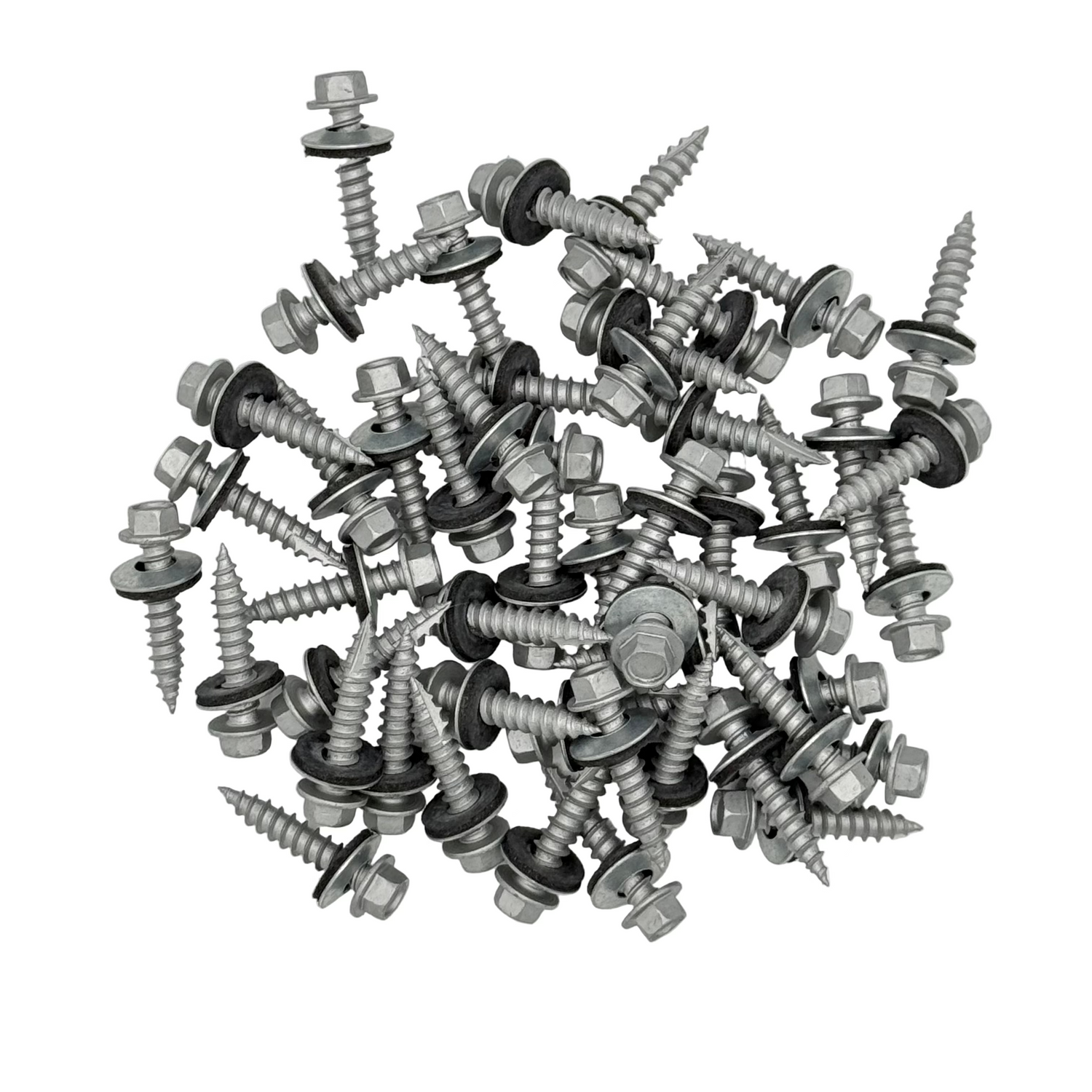 Corrugated Metal Sheet to Light Section Fixings 6.5x38mm (Pack of 100)