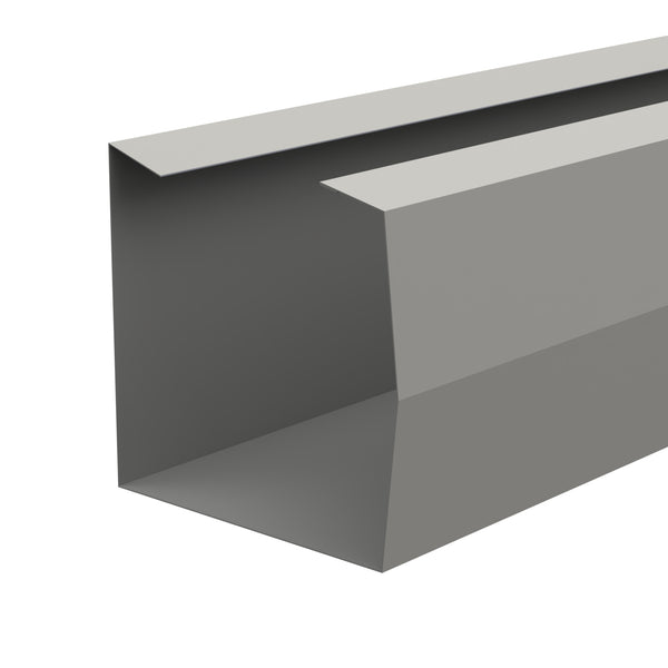 Trimline Gutter 0.7 3m Polyester in Goosewing Grey