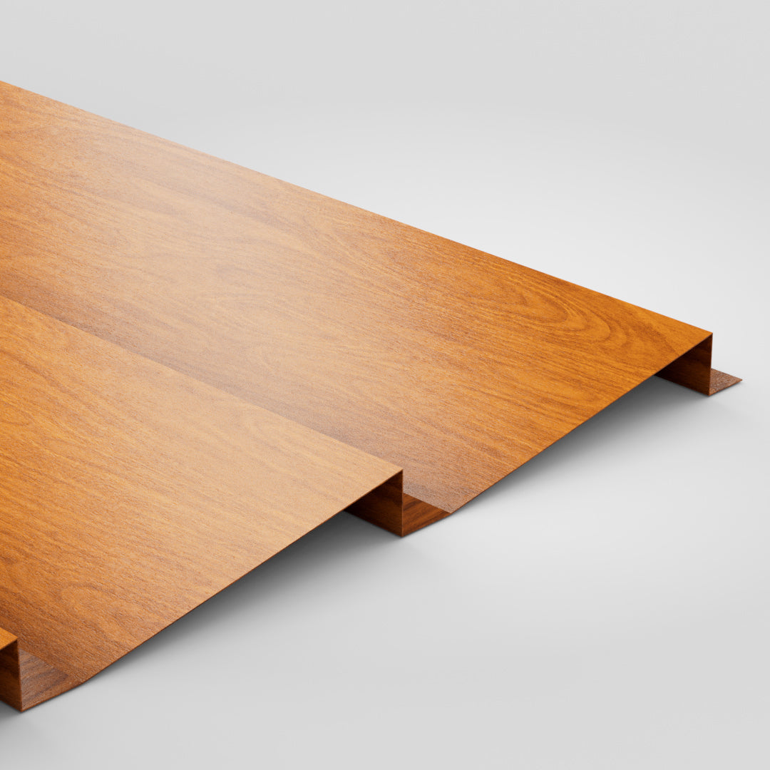3m Steel Woodgrain Wall Cladding Panel