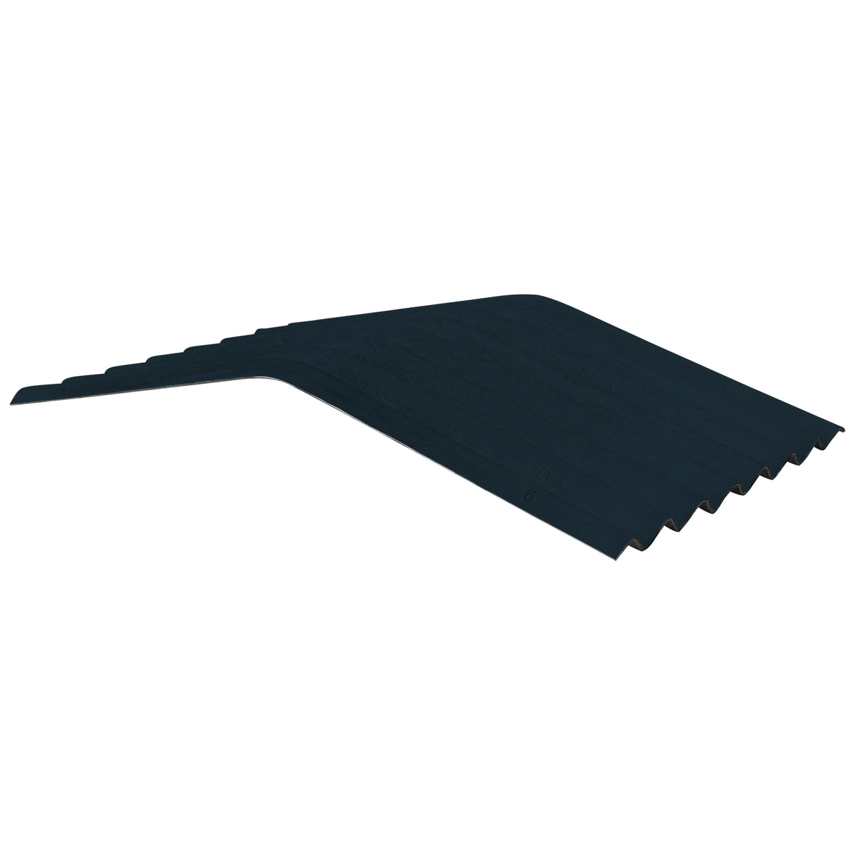 Cranked Crown Big 6 Fibre Cement Ridge Slate Blue