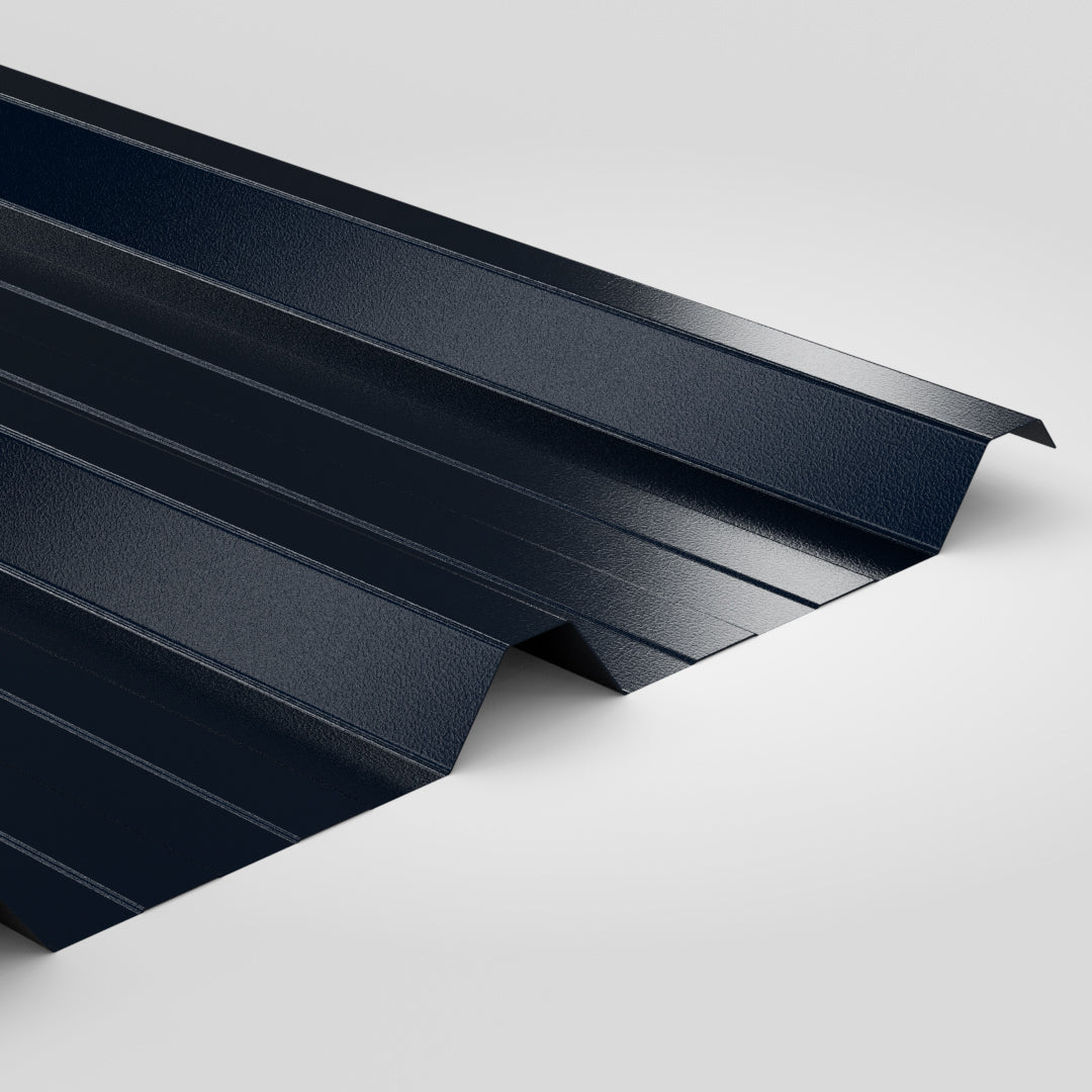 32/1000 Box Profile PVC Plastisol Steel Roofing Sheets