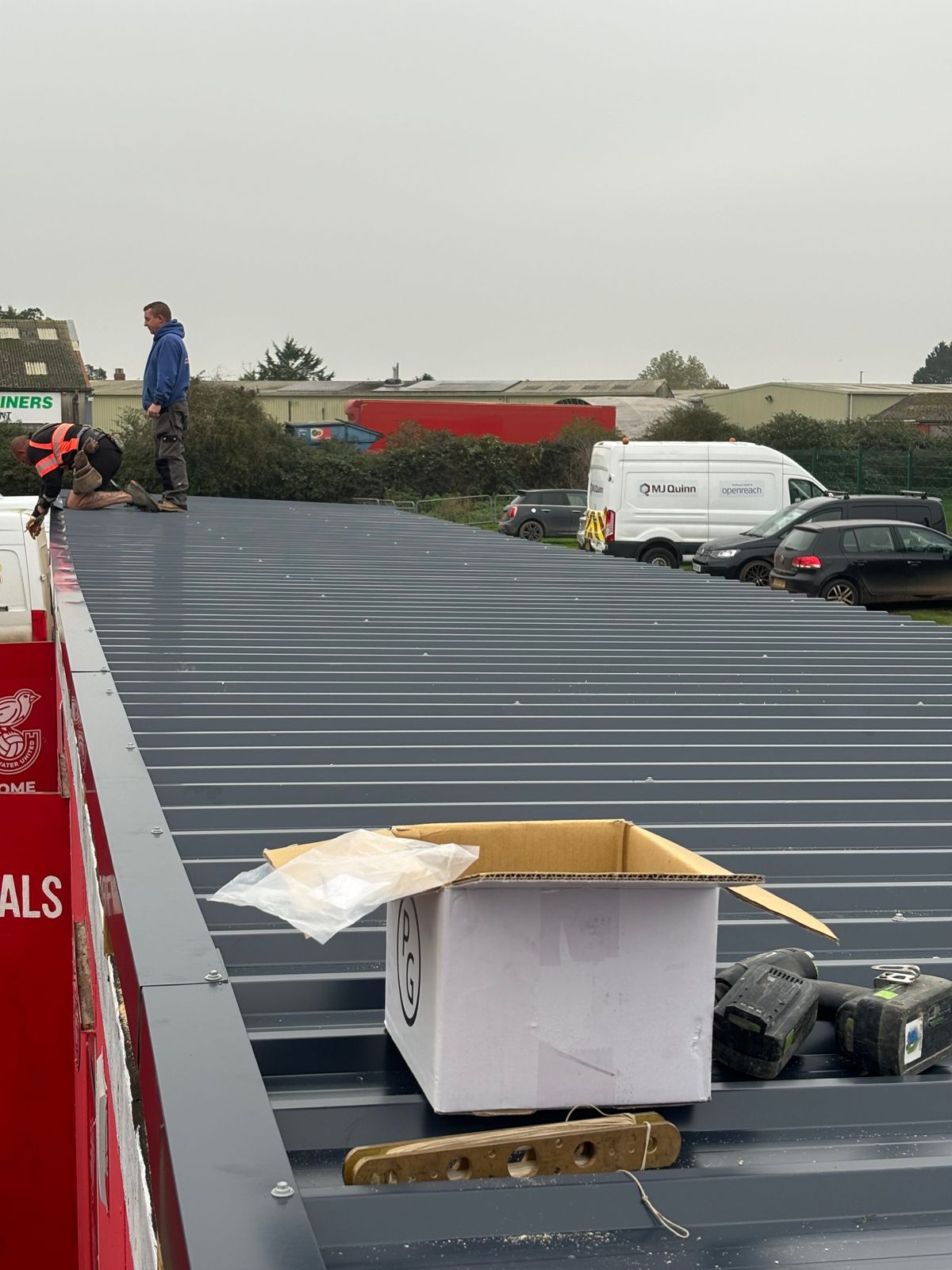 32/1000 Box Profile Sheeting 0.5 Thick Polyester Roof Sheet