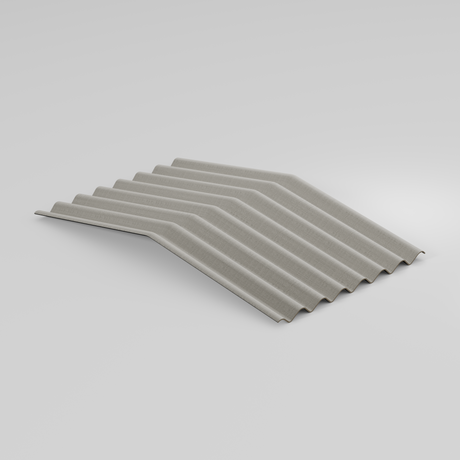 Cranked Crown Big 6 Fibre Cement Ridge Natural Grey - image 11