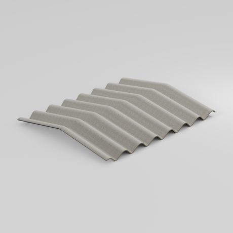 Cranked Crown Big 6 Fibre Cement Ridge Natural Grey - image 5