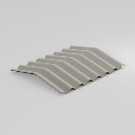 Cranked Crown Big 6 Fibre Cement Ridge Natural Grey - image 6