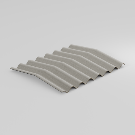 Cranked Crown Big 6 Fibre Cement Ridge Natural Grey - image 4