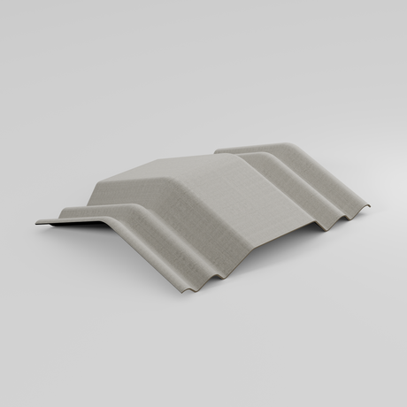 Vented Big 6 Fibre Cement Ridge Natural Grey - image 7