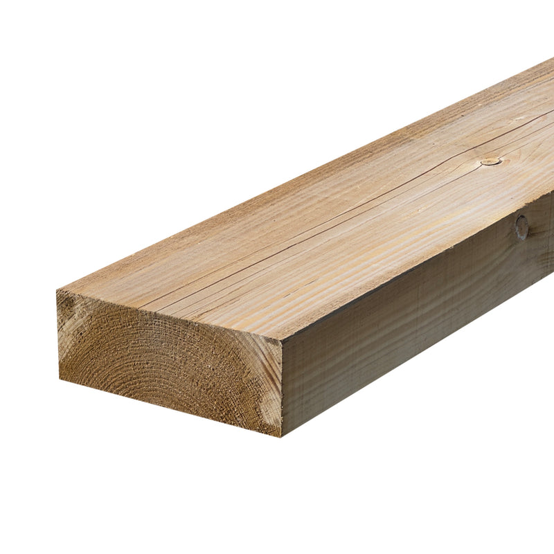 225 x 75mm C24 CE Treated Structural Carcassing Timber Purlins (9 x 3")